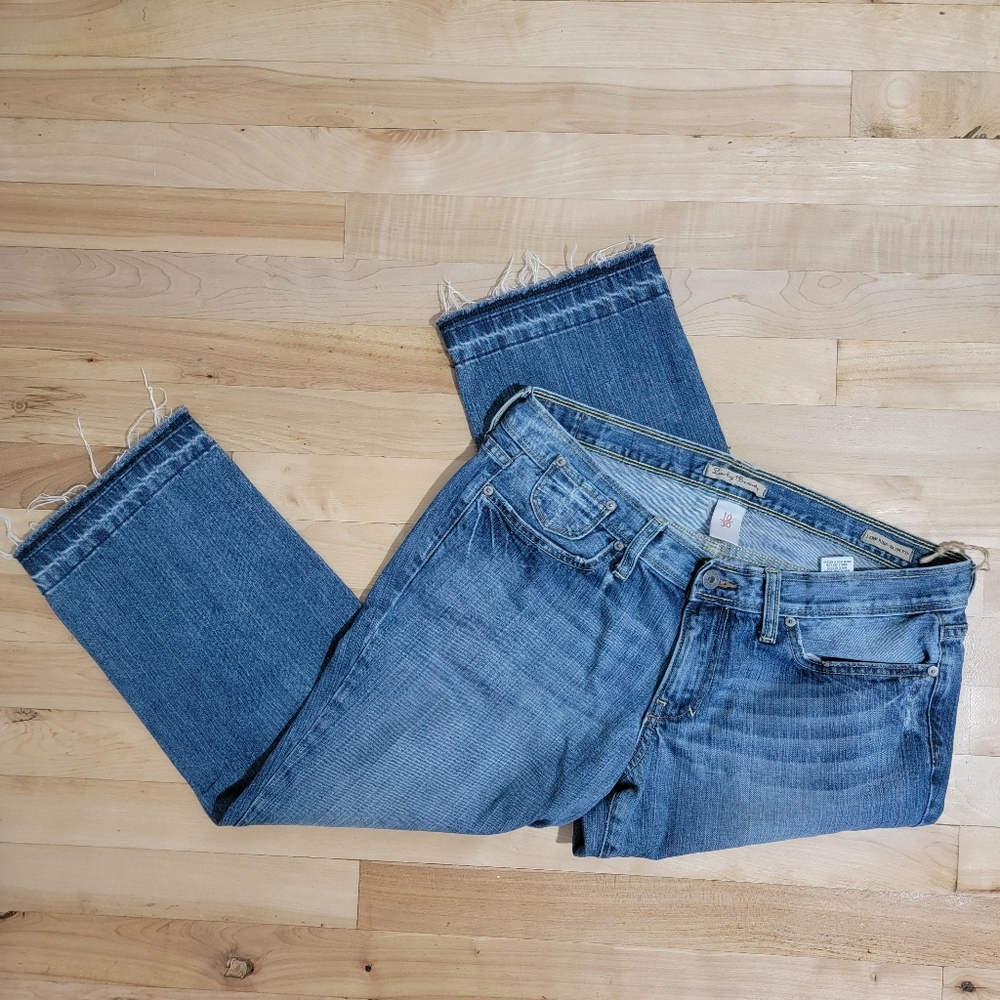 Lucky Brand Low Rise Slim Fit Crop Jeans Size 10